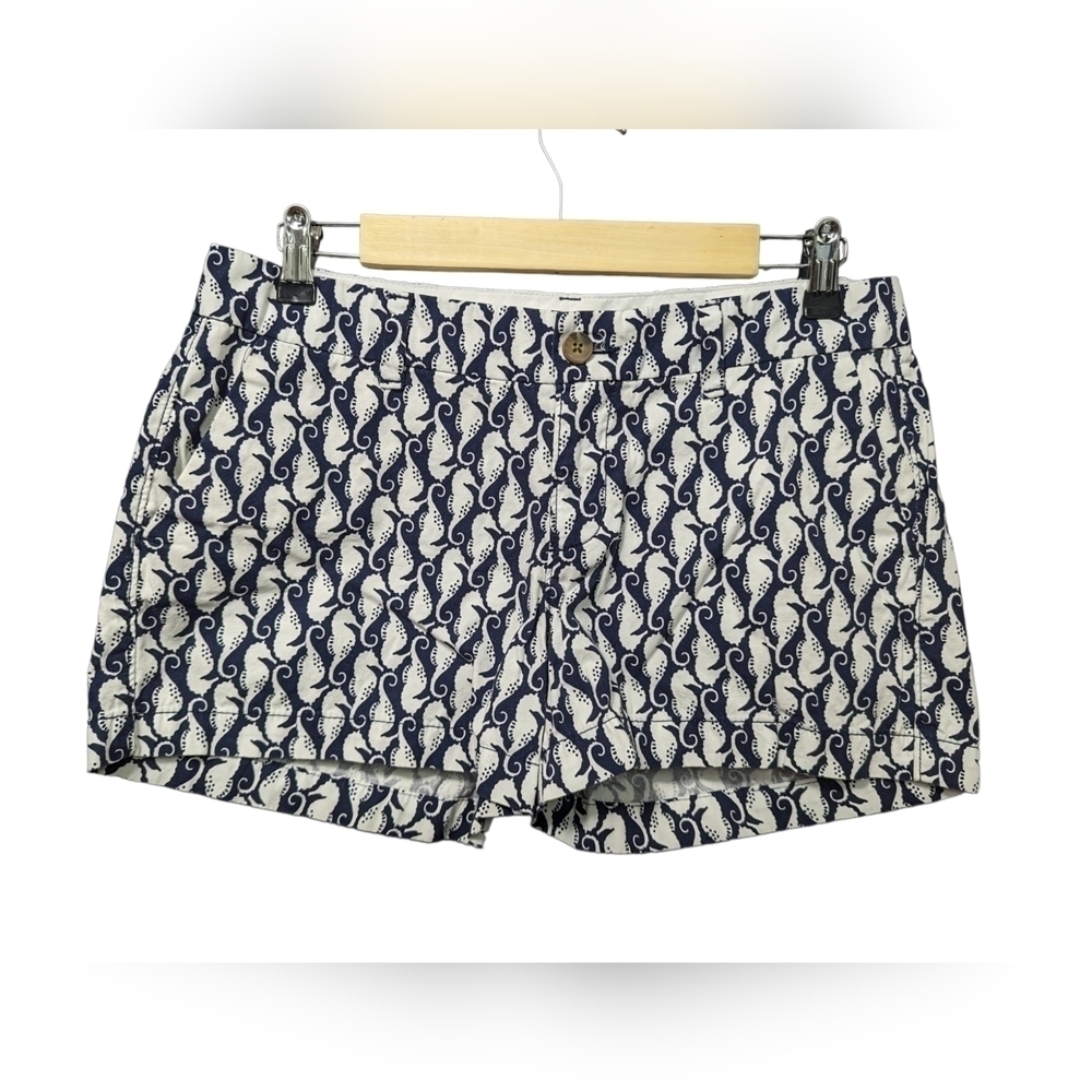 Old Navy Sea Horse Cotton Shorts Sz 6